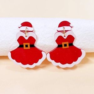 Santa Baby Christmas earrings